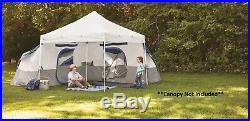 Ozark Trail 8-Person 10 x 10 ft Camping Tent Waterproof Tarp Shelter Heavy Duty