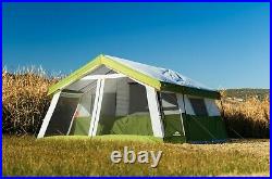 Ozark Trail 8-Person Family Cabin Tent 1 Room with Screen Porch, Green-Free Ship
