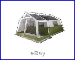Ozark Trail 8 Person Family Cabin Tent, Outdoor Camping Shelter, Screen Porch