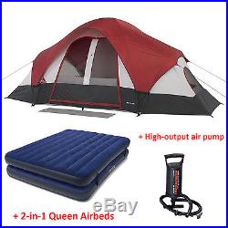 Ozark Trail 8 Person Instant Room Cabin Family Outdoor Tent Camping Easy Setup