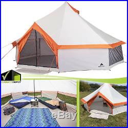 Ozark Trail 8 Person Large Yurt Tent Family Camping Backyard Outdoor Easy Set Up