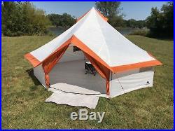 Ozark Trail 8 Person Large Yurt Tent Family Camping Hiking Outdoor Fast Setup