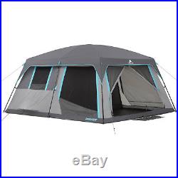 Ozark Trail Cabin 12 Person Tent 14' x 12' Half Dark Rest 2 Room Camping Hiking