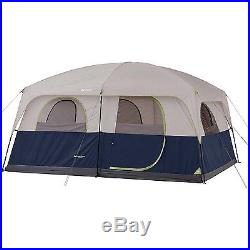 Ozark Trail Large Cabin Camping Tent 10 Person 2 Room Family Shelter Hiking NEW