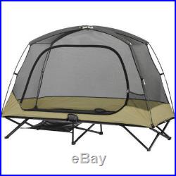 Ozark Trail One-Person Cot Tent camping shelter with cover