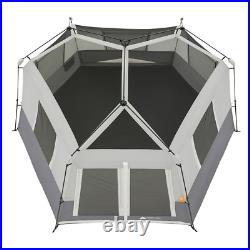 Ozark Trail WMT-151380 8-Person Instant Hexagon Cabin Tent New Camping