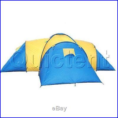 Peaktop Waterproof 3+1 Rooms, 9-12 Man / Person Family Camping Tent Outdoor