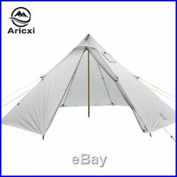 Person Ultralight Outdoor Camping Teepee 20D Silnylon Pyramid Tent Large