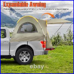 Pickup Truck Tent, Waterproof PU2000mm with Removable Awning For 2 Person