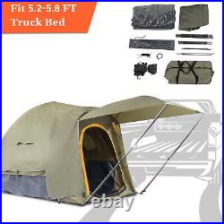 Pickup Truck Tent, Waterproof PU2000mm with Removable Awning For 2 Person