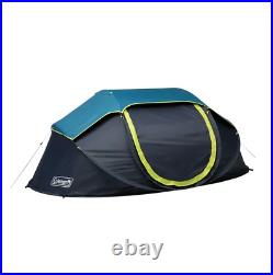 Pop-Up 4-Person Camp Tent with Dark Room Technology