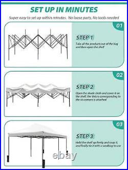 Pop Up Canopy Tent Folding Protable Ez Up Party Tent Sun Shade