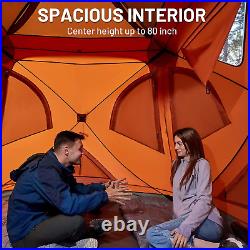 Pop-Up Portable Weather Resistant Camping Hub Tent, Easy Instant 60 Second Set-U