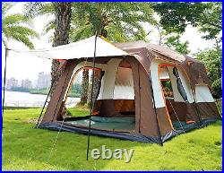 Pop Up Privacy Outdoor Hiking Family Camping Tent 12 Person 78 Inch Pop High
