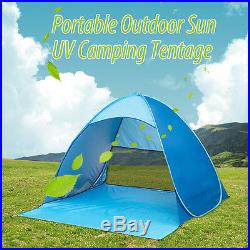 Portable Automatic Pop Up Beach Canopy Sun UV Shade Shelter Outdoor Camping Tent