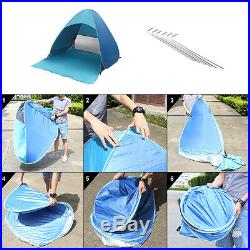 Portable Automatic Pop Up Beach Canopy Sun UV Shade Shelter Outdoor Camping Tent