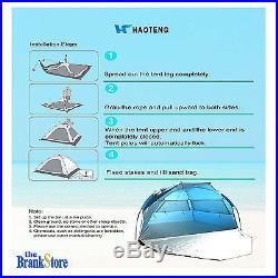 Portable Beach Tent Outdoor Sun Shade Instant Pop Up Canopy Picnic Camp Shelter
