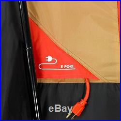 Portable Camping Tent Cabin 10 Person 3 Room Folding Waterproof Carry Bag Hiking