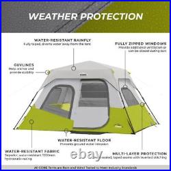 Portable Large Family Cabin Multi Room Tents 6 Person / 9 Person / 12 Person