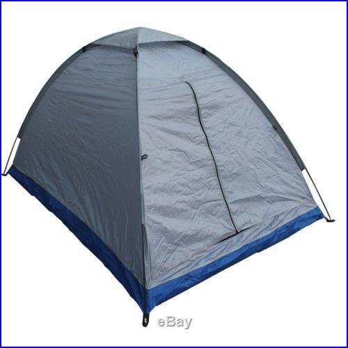 Portable Outdoor Tent Simple Camping Hiking Four 3-4 Person Four Season 2x2M USA