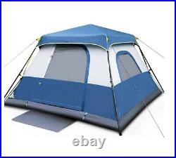 QOMOTOP 6 Person 60 Seconds Set Up Camping Tent, Waterproof Pop Up Tent