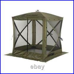 Quick-Set Traveler Portable Camping Outdoor Gazebo Canopy Shelter, Green (Used)