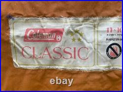 RARE Vintage Coleman CLASSIC 11' X 10' Springbar Canvas Tent Model 8481B840