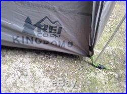 REI 2017 Kingdom 8 Car Camping Tent EUC 3 Season