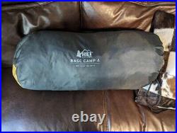 REI Base Camp 4 Tent Used ONCE