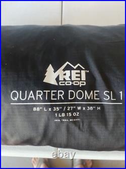 REI Co-op Quarter Dome SL 1 Tent. Ultralight 1P. Used. Complete. USA Seller