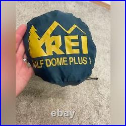 REI Half Dome 2 Plus 3 Season Tent Yellow Blue Grey NEW