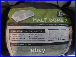 REI Half-Dome 2 Tent with footprint and rainfly. Used