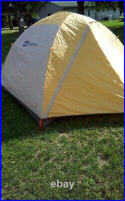 REI Half Dome 4 plus tent 3 season. Was a rental