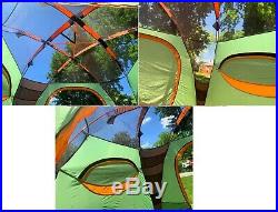 REI Hobitat 4 Cabin Tent + extra vestibule + footprint Family Cabin car camping