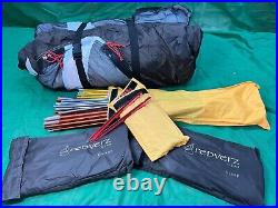 Redverz Motorcycle Tent Garage Atacama Series II in Yellow