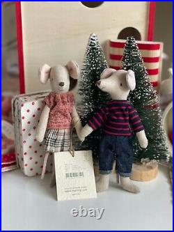Retired Maileg Maileg Mum and Dad Mom and dad mouse NWT