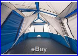 River Camping 12 Person Large Instant Tent 18' x 16' Screen Room Family Cabin