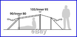 Robens VOYAGER 2EX Lightweight 2 Person Tunnel Tent with Porch