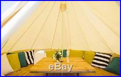 SIBLEY 400 Deluxe Tent SIG Canvas Bell Tent/ Yurt/Teepee Sewn-in Floor