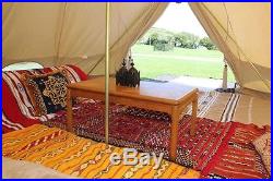 SIBLEY 400 Deluxe Tent SIG Canvas Bell Tent/ Yurt/Teepee Sewn-in Floor