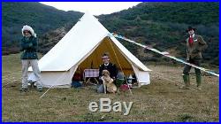 SIBLEY 500 Ultimate tent. Zipped Gsheet, Cotton Bell tent Yurt/Teepee Canvas New