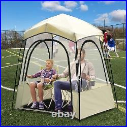 SLSY Sport Tent with Removable Top Cover/Sealed Floor, Instant Weather Proof Pod