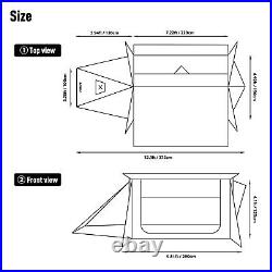 STOVEHUT 70 3.0 New Version Camping Hot Tent 4 Season Shelter for Bushcrafter