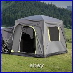 SUV Camping Tent Outdoor Tailgate Dual Use Tents with Rainfly for 5-8 Person SUV Camping Tent Outdoor Tailgate Dual Use Tents with Rainfly for 5-8 Person