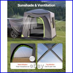 SUV Camping Tent Outdoor Tailgate Dual Use Tents with Rainfly for 5-8 Person SUV Camping Tent Outdoor Tailgate Dual Use Tents with Rainfly for 5-8 Person