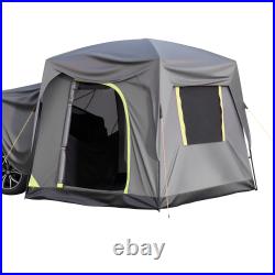 SUV Camping Tent Outdoor Tailgate Dual Use Tents with Rainfly for 5-8 Person SUV Camping Tent Outdoor Tailgate Dual Use Tents with Rainfly for 5-8 Person