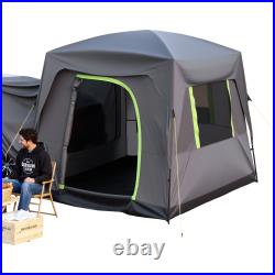 SUV Camping Tent Outdoor Tailgate Dual Use Tents with Rainfly for 5-8 Person SUV Camping Tent Outdoor Tailgate Dual Use Tents with Rainfly for 5-8 Person