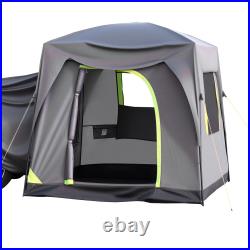 SUV Camping Tent Outdoor Tailgate Dual Use Tents with Rainfly for 5-8 Person SUV Camping Tent Outdoor Tailgate Dual Use Tents with Rainfly for 5-8 Person