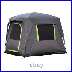 SUV Camping Tent Outdoor Tailgate Dual Use Tents with Rainfly for 5-8 Person SUV Camping Tent Outdoor Tailgate Dual Use Tents with Rainfly for 5-8 Person