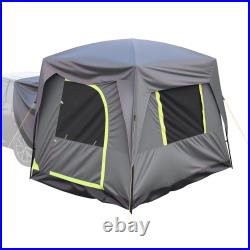 SUV Camping Tent Outdoor Tailgate Dual Use Tents with Rainfly for 5-8 Person SUV Camping Tent Outdoor Tailgate Dual Use Tents with Rainfly for 5-8 Person